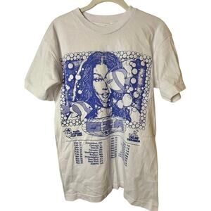 TDE Top Dawg Ent. SZA - White SOS North America Tour T-Shirt sz. M